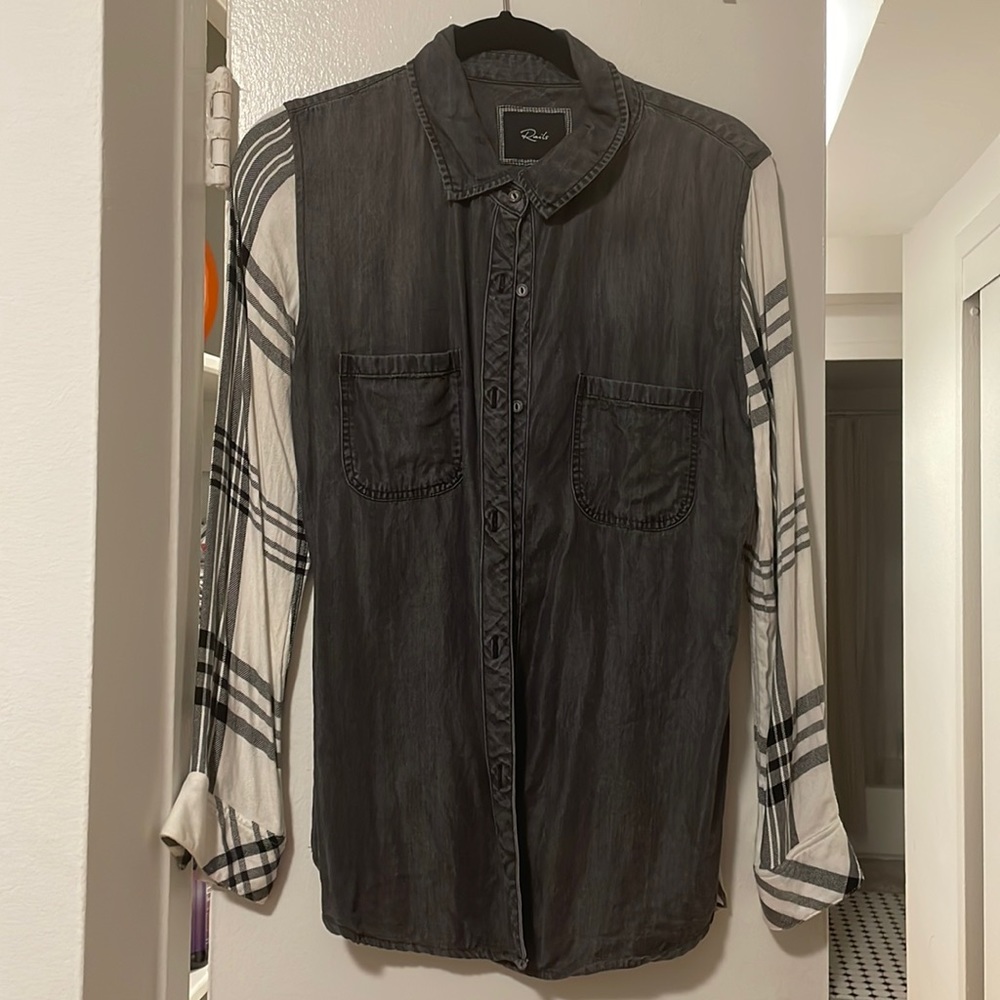 Rails Gray Flannel - image 1